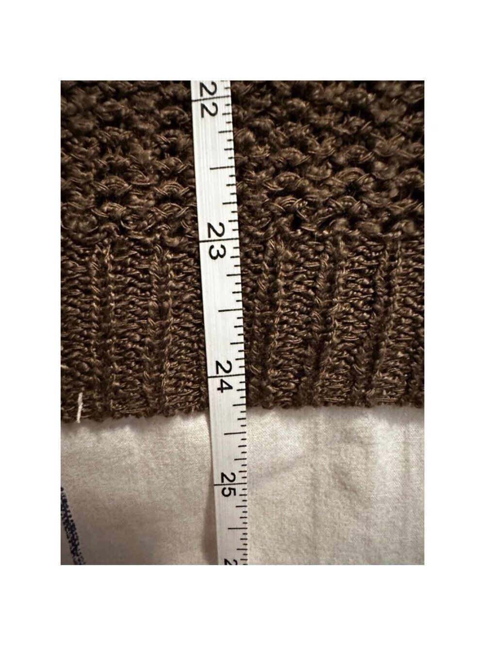 United States Sweater Brown V-Neck Sweater XL - Picture 7 of 7